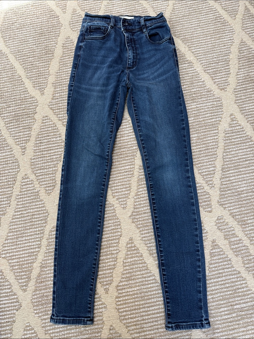 Garage Dark Wash High-Rise Skinny Jeans